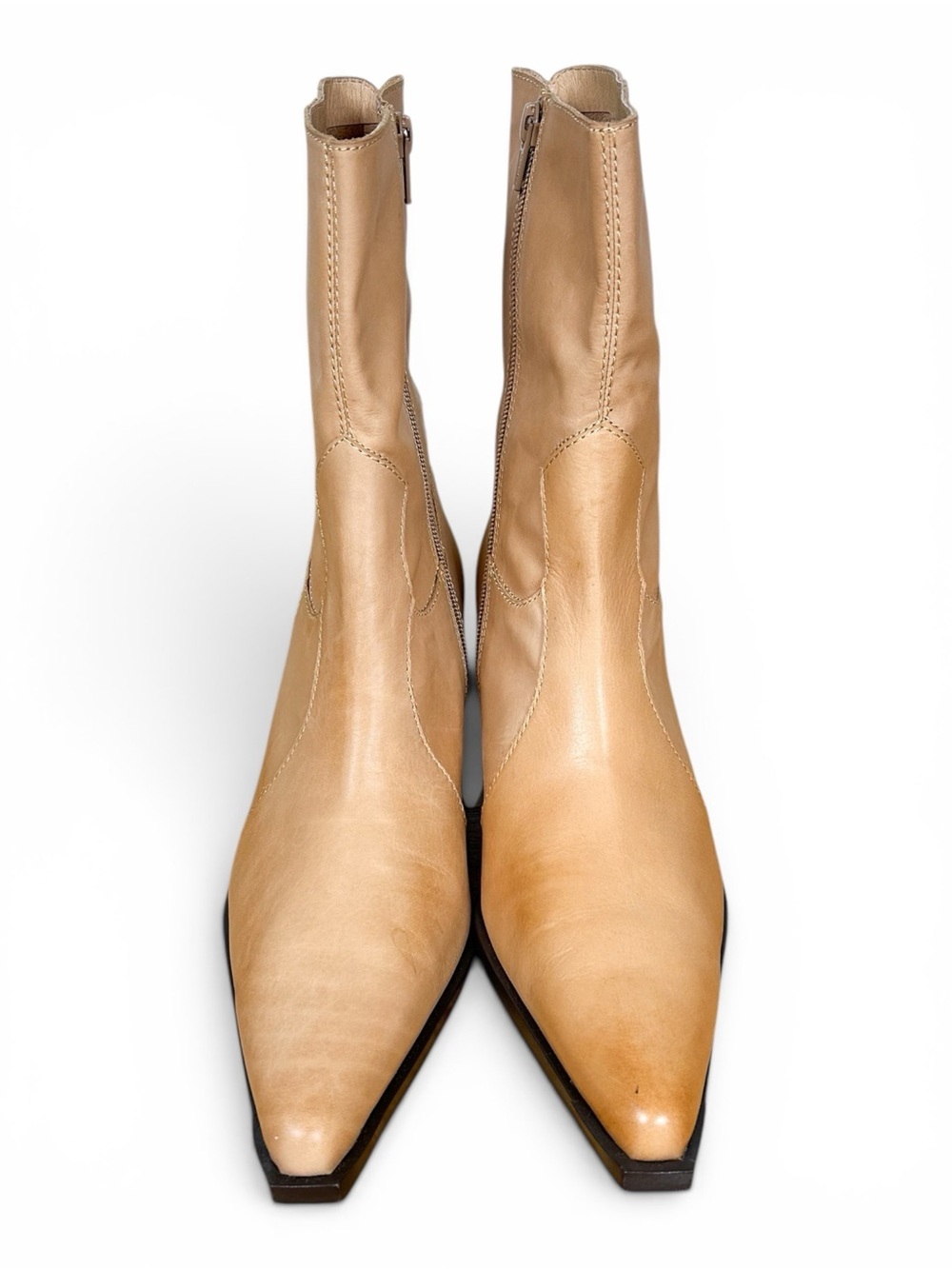 Intentionally Blank Mattie Heeled Boot Tan - Picture 3 of 9
